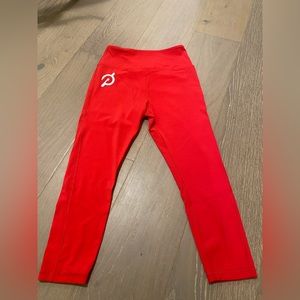 Peloton Red Sport Capris
